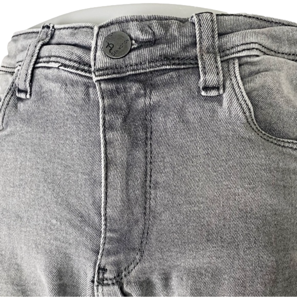 DEMIMOTION - Grey Skinny Jeans